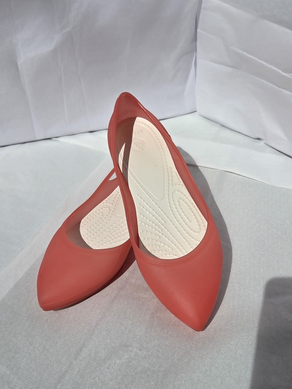 Women's Waterproof Pointed Toe Flat Shoes – Breathable & Lightweight Size:8